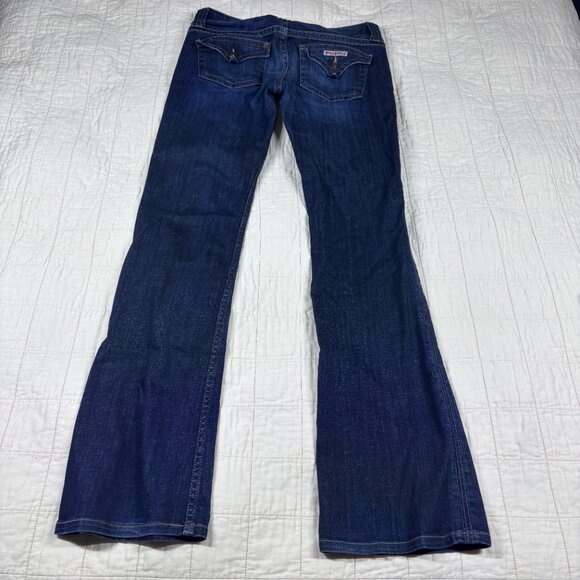 Hudson Womens 28 Signature Bootcut Jeans Dark Wash Classic Elm Y2K - Picture 8 of 9